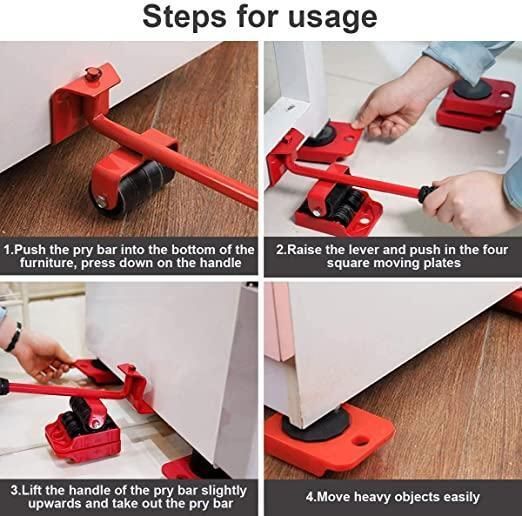 Furniture Moving Tool with Wheels